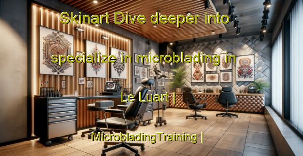 Skinart Dive deeper into specialize in microblading in Le Luart | MicrobladingTraining | MicrobladingClasses | SkinartTraining-France